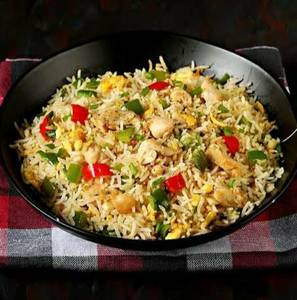 Fried Rice with Chicken (3 Pieces)