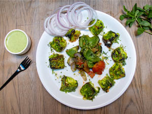 Paneer Haryali Tikka