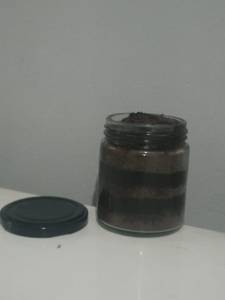 Eggless Chocolate Jar Cake