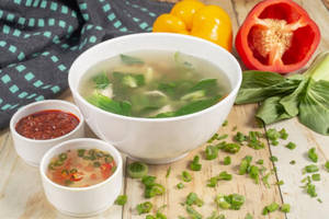 Sweet Corn Chicken Soup
