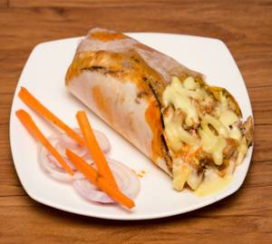 Peri Peri Chicken Roll Shawarma