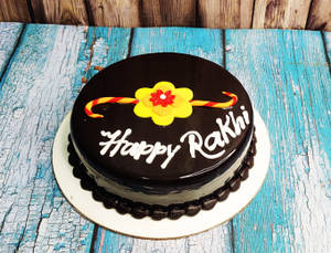 Rakhi Chocolate Truffle Cake