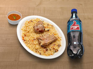 Mutton Kabuli Pulao + Cool Drink