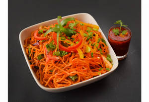 Veg  Chilly Garlic Noodles [Ctj]