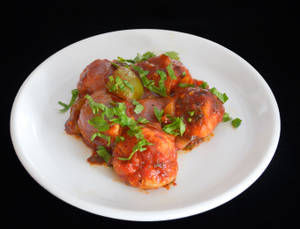 Chicken Chilli Chinese Momos (5 pcs)
