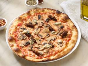 12" Blue Mushrooms Pizza