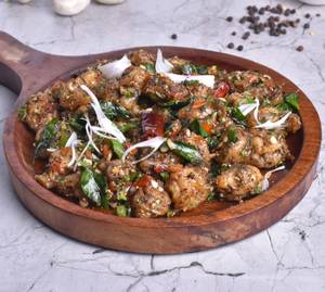 Mushroom Pepper Fry