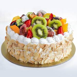 Fresh Fruits Cake