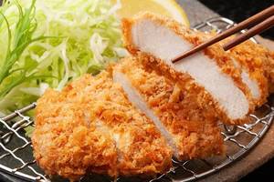 Chicken / Fish Tonkatsu [ Japanese Panko Crumbs,imported Tonkatsu Sauce Signature Dish]