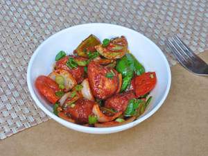 Paneer Chilli (Dry) (6 Pcs)