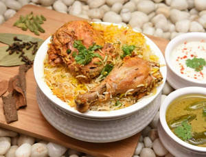Zafrani Chicken Dum Biryani Mini
