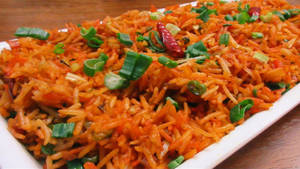 Schezwan Chicken Fried Rice