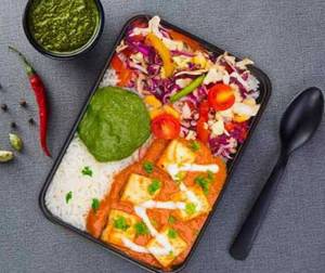 Butter Paneer Masala Rice Box