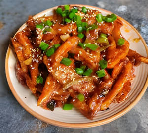 Honey Chilli Potato