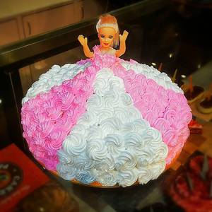 Barbie Doll Cake