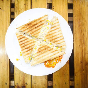 Cheese Corn Grilled Sandwich