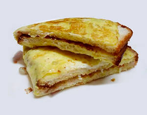 Bread Omelette With Mayonnaise