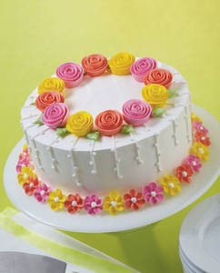 Eggless almond cake [1 pound]