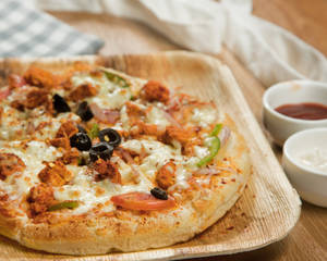 8" Simply Chicken Rock Pizza