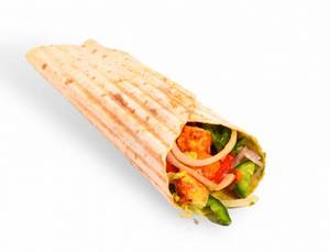 Paneer Tikka Kathi Wrap