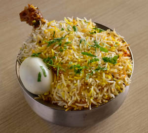 Hyderabad Chilly Chicken Biryani