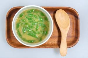 Roasted Mushroom & Truffle Edamame Broth
