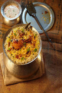 Bhuna Murgh Biryani