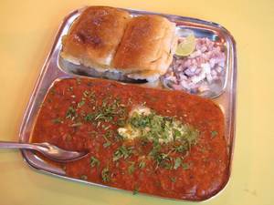 Cheese Pav Bhaji