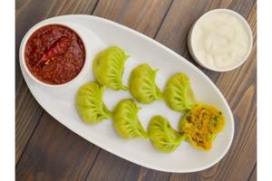 Steamed Mixed Veg Momos 6 Pcs