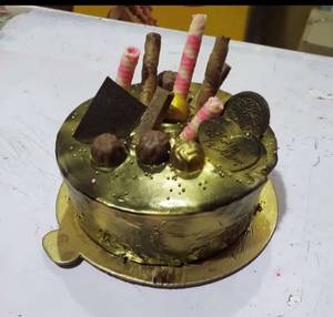 Golden Chocolate Cake 