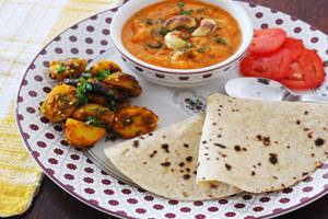 Kaju Masala+3 Chapati