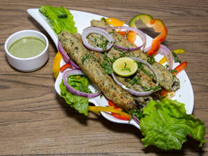 Chicken Seekh Kebab (4 Pcs)