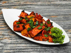 Paneer Chilli Dry
