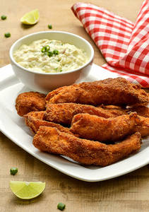 Fish Finger With Tartar Sauce