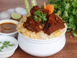 Fry Chicken Biryani ( Full)
