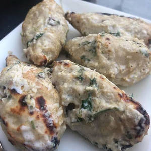 Chicken Afgani Momos( 8 Pcs)