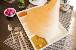 Plain Dosa + RASAM (300 ML)
