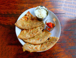 1 Allu Paratha&Sabji