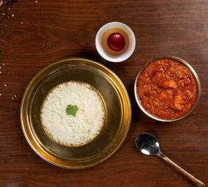 Chicken Butter Masala Rice Thali Combo