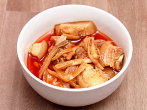 Pork with Bamboo Shoot
