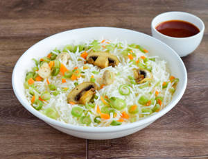 Mushroom Fried Rice