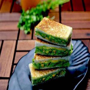 Schezwan Green Chilli Cheese Sandwich