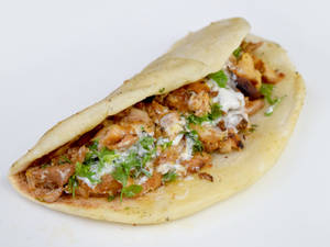 Chicken Kuboos Shawarma