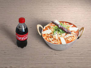 Kadai Paneer + Coke 250 Ml Pet                        
