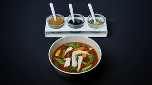 Shredded Chicken In Hot Garlic Sauce