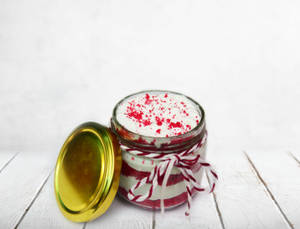 Red Velvet Jar Cake