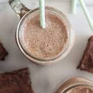 Mocha Brownie ThickShake ( Cocoa + Coffee)