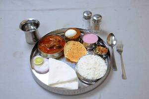 Chicken Thali