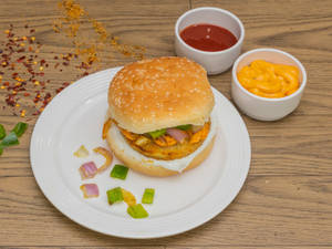 Onion Capsicum Burger