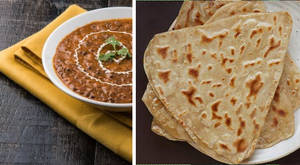 Dal Makhani 300 Ml + Plain Paratha 3 Pcs 	